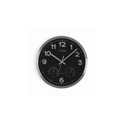 RELOJ PARED TEMP/HIDRO NEGR