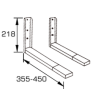 SOPORTE MICROONDAS EXT.PLATA