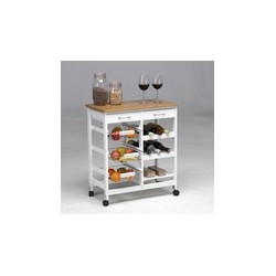 CARRO COCINA 3 CESTAS T/MADERA