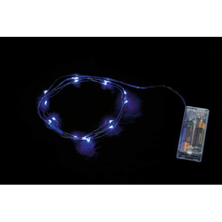 HILO LUMINOSO 10LED AZUL