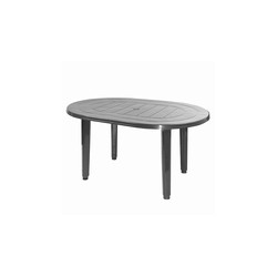 MESA JARDIN OVAL ANTRACITA