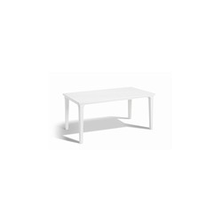 MESA JARDIN RESINA FUTURA BLANCO