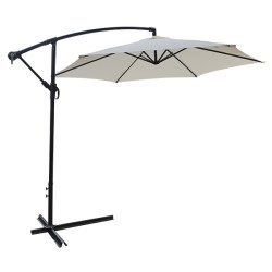 PARASOL LATERAL ALUMINIO BEIGE