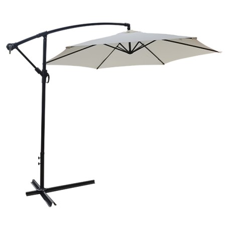 PARASOL LATERAL ALUMINIO BEIGE