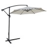 PARASOL LATERAL ALUMINIO BEIGE