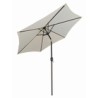 PARASOL ALUMINIO BEIGE