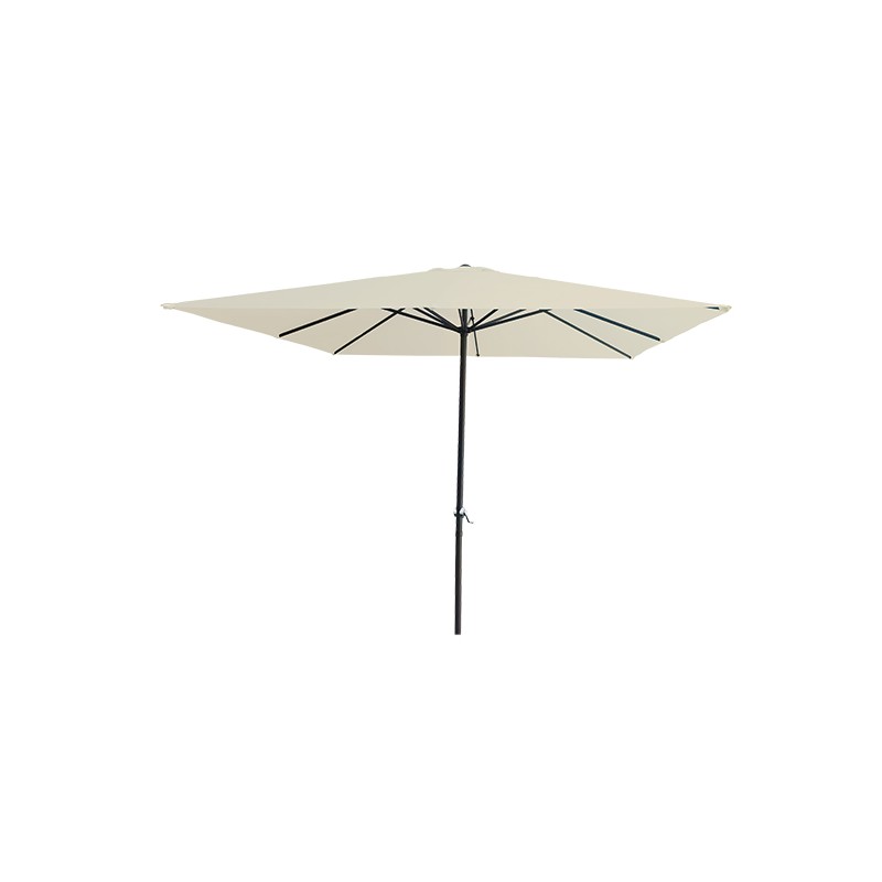 PARASOL ALUMINIO CUADR BEIGE