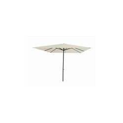 PARASOL ALUMINIO CUADR BEIGE