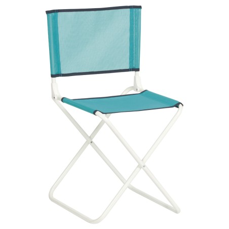 SILLA NYLON C/RESPALDO AZUL