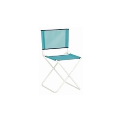 SILLA NYLON C/RESPALDO AZUL