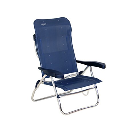 SILLA PLAYA 7P MULTIFIBRA AZUL