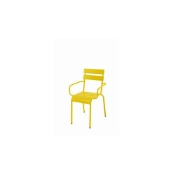 SILLON ACERO AMARILLO LIBIA