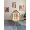 SILLON RAT SINT NATURAL C/COJIN BEIGE