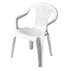 SILLON RESINA BAJO BLANCO