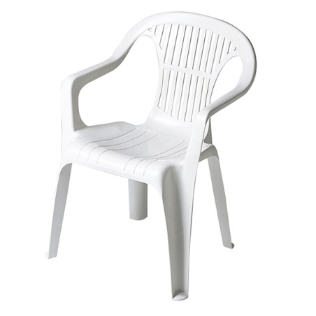 SILLON RESINA BAJO BLANCO