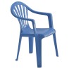 SILLON RESINA INFANTIL AZUL