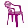 SILLON RESINA INFANTIL FUCSIA