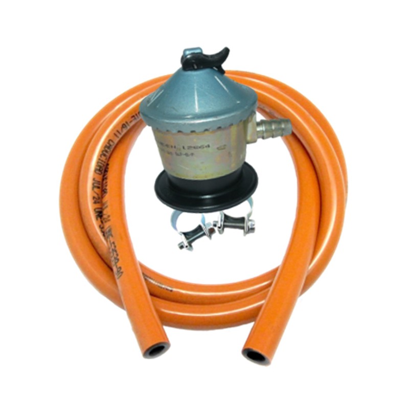 REGULADOR GAS C/ KIT BUTANO 1,5 M.