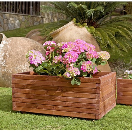 JARDINERA MADERA RECTANGULAR