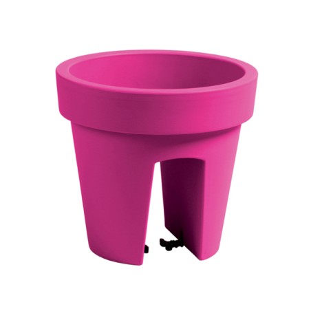 MACETA BALCON LOFLY R. MAGENTA