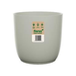 CUBREMACETA INT. FLOW FLOWERPOT GRIS