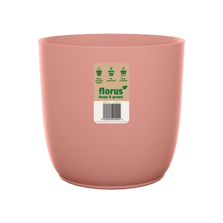 CUBREMACETA INT. FLOW FLOWERPOT ROSA