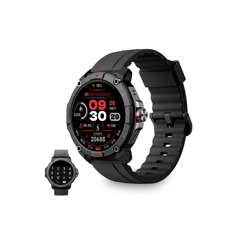 SMARTWATCH COMPASS GPS NEGRO