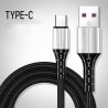 CABLE CARGADOR NYLON 2MHA USB -TIPO C