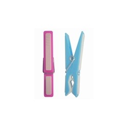 PINZA ROPA PLASTICO BI-INY 12U