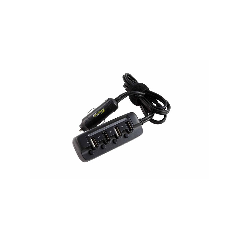 CARGADOR COCHE 4 USB