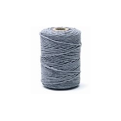 RAFIA POST CONSUMO 700GR 1,7MM GRIS