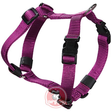 ARNES PERRO NYLON MORADO